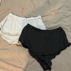 Set of 2 H&M pajama shorts